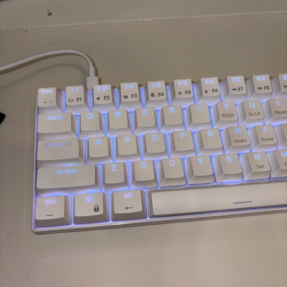 RK61 Royal Kludge wired LED gaming keyboard (Red switch)